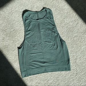 Lululemon Army Green Tank Top